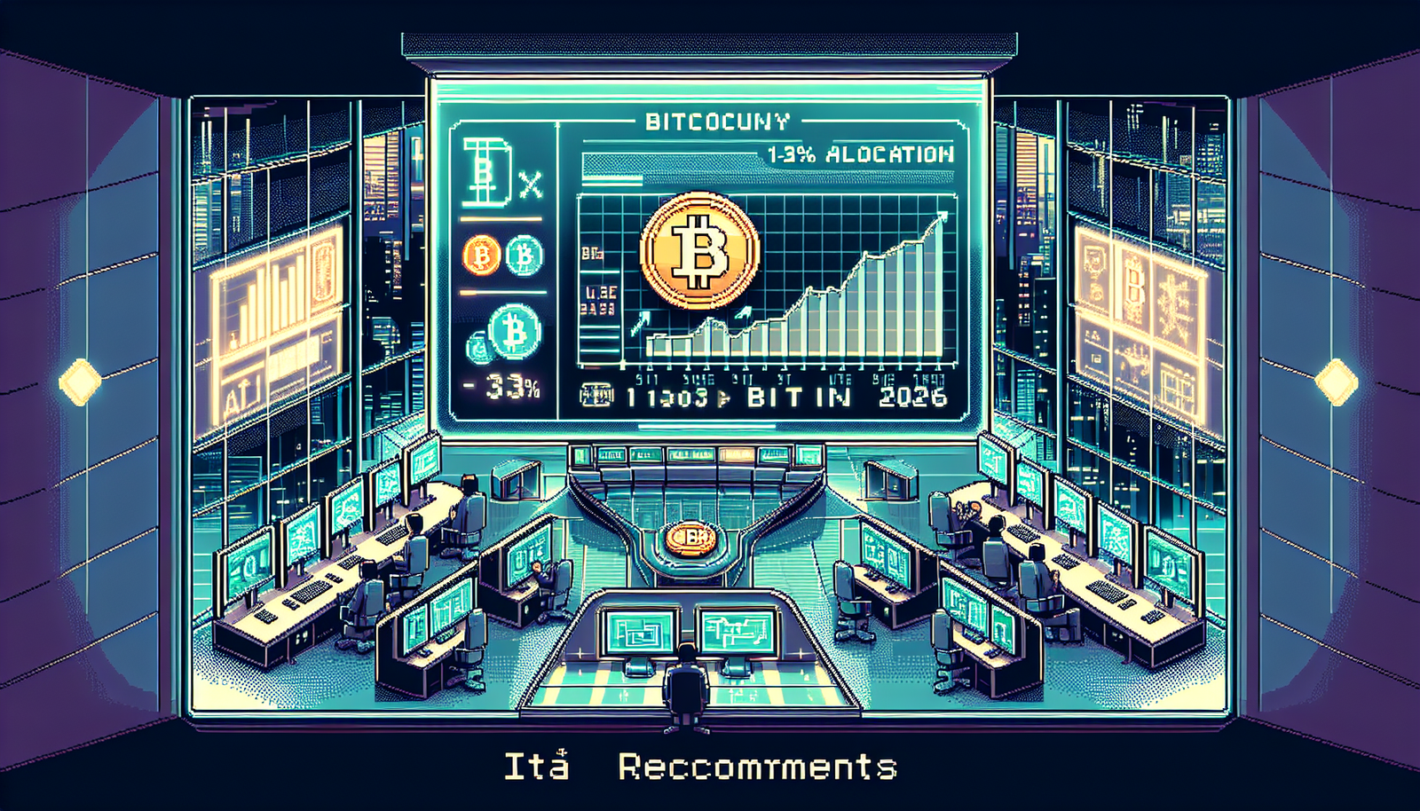 Itaú Recommends 1-3% Bitcoin Allocation for Portfolios in 2026