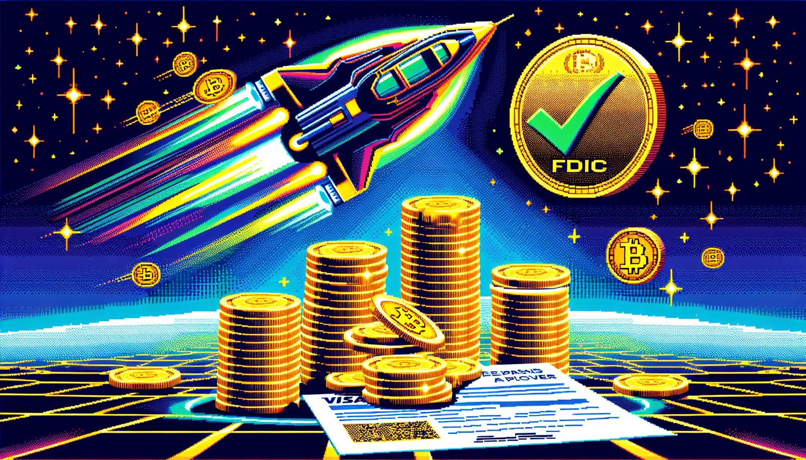 Stablecoins Surge as Visa Expands Pilot and FDIC Approves Plan