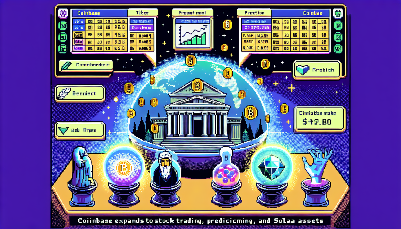 Coinbase Expands to Stock Trading, Prediction Markets, and Solana Assets