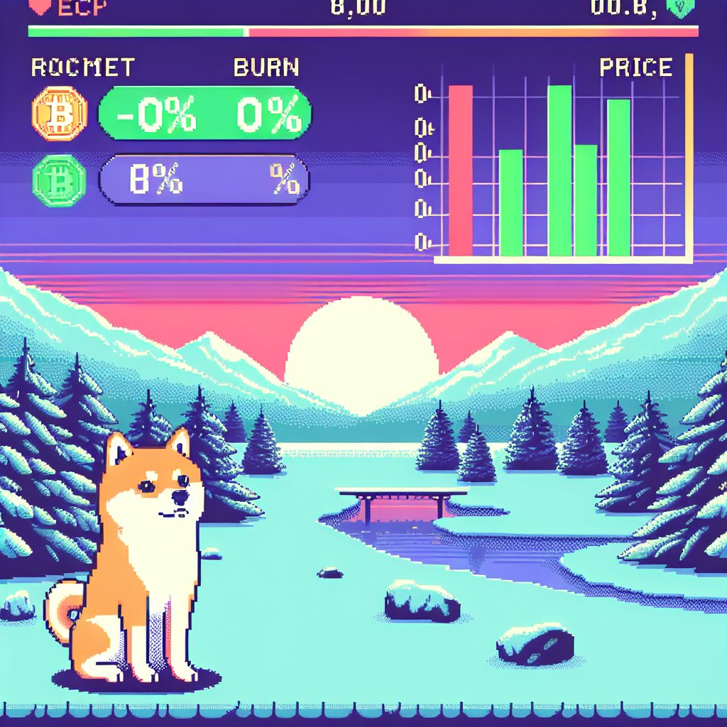 Shiba Inu Burn Rate Hits 0% Amid Price Drop and Year-End Lull