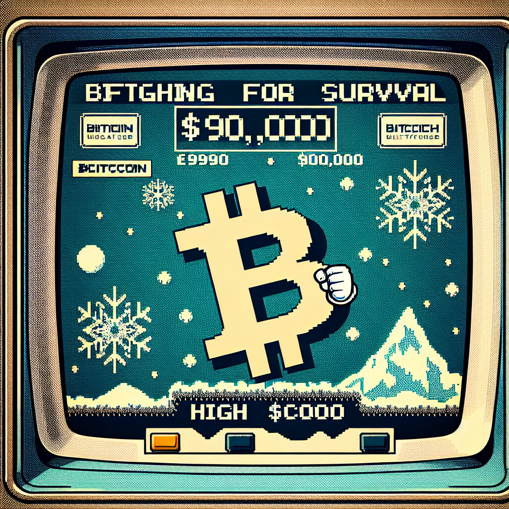 Bitcoin Struggles Near $90,000 Amid December Market Uncertainty