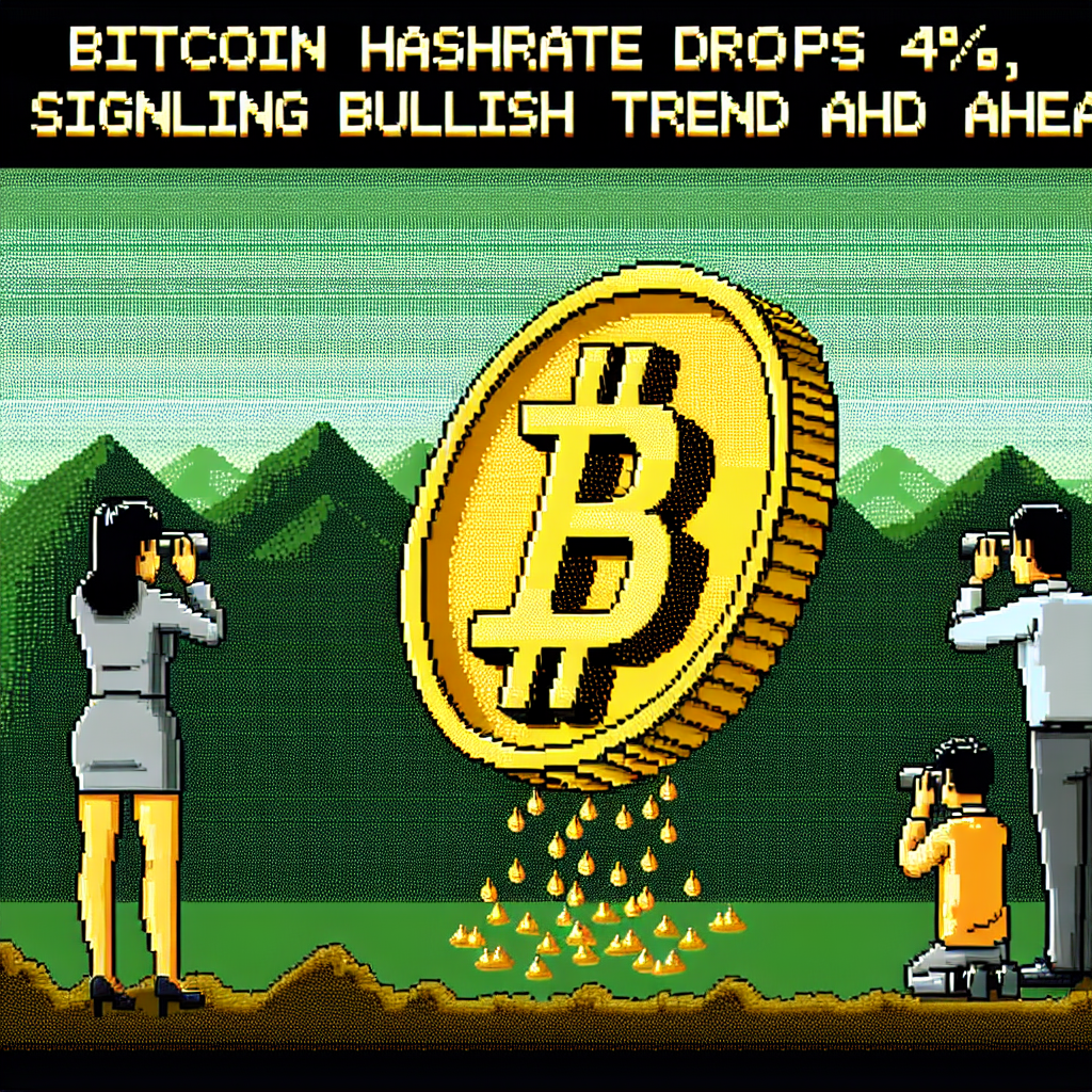 Bitcoin Hashrate Drops 4%, Signaling Bullish Trend Ahead, Say Analysts