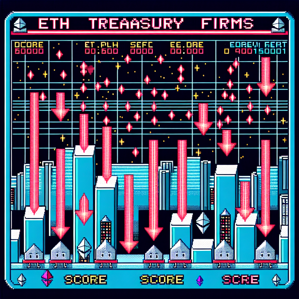 Ethereum Treasury Firms Sell ETH to Cut Debt Amid Market Slump
