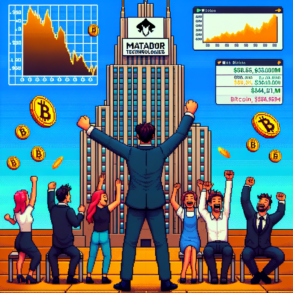 Matador Technologies Gets Approval to Raise $58.4M for Bitcoin Buy