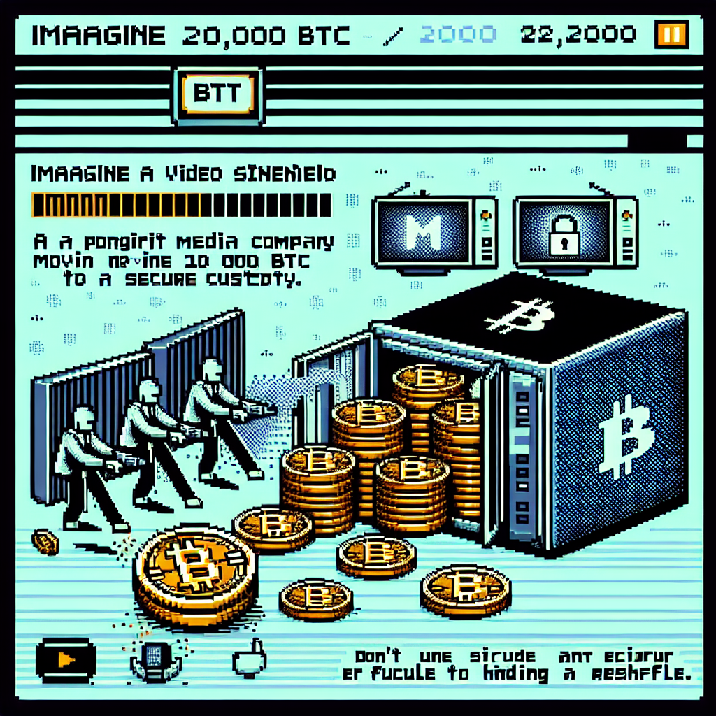 Trump Media Moves 2,000 BTC to Custody, Suggests Reshuffle!!