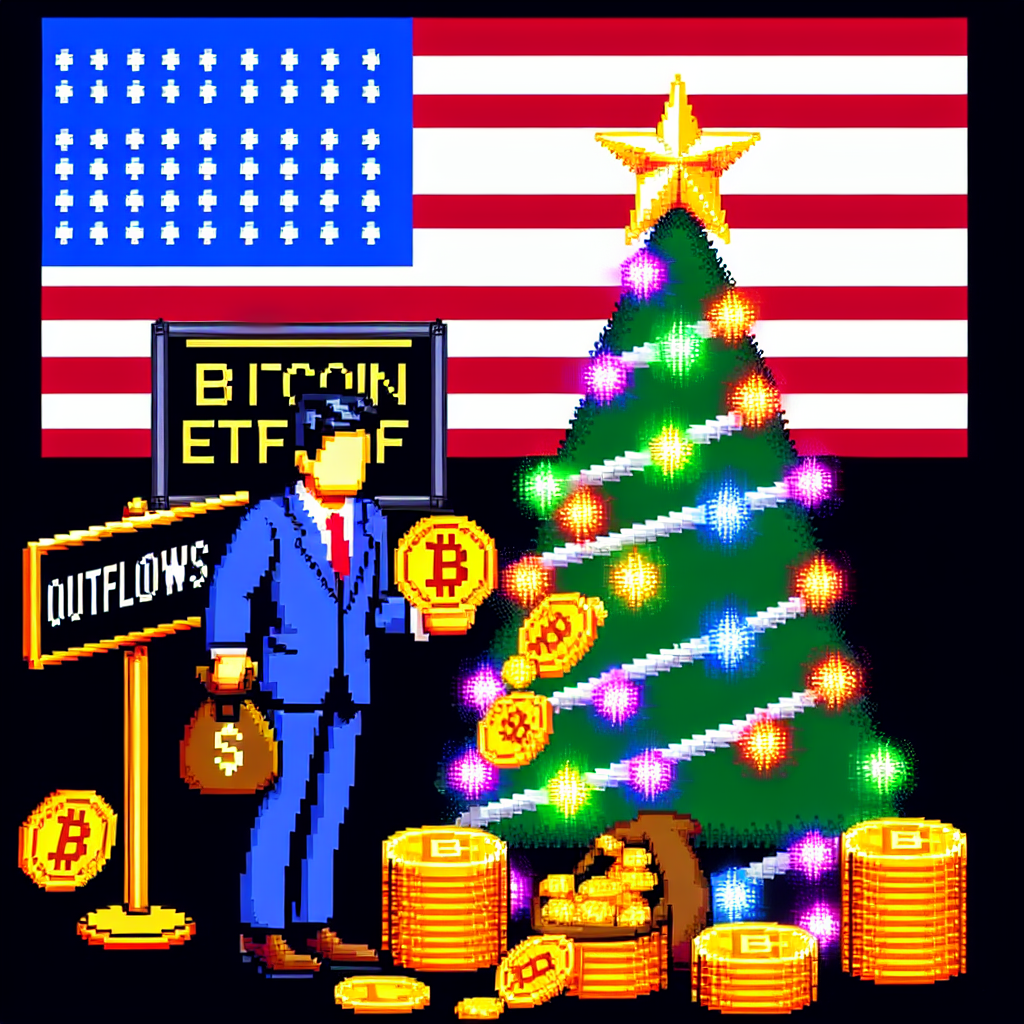 US Drives Bitcoin ETF Outflows Into Christmas; Hope Remains.