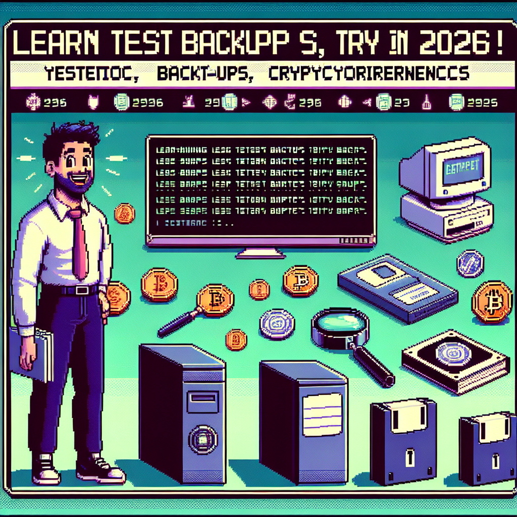 James Howells Urges Learn, Test Backups, Try Crypto in 2026!