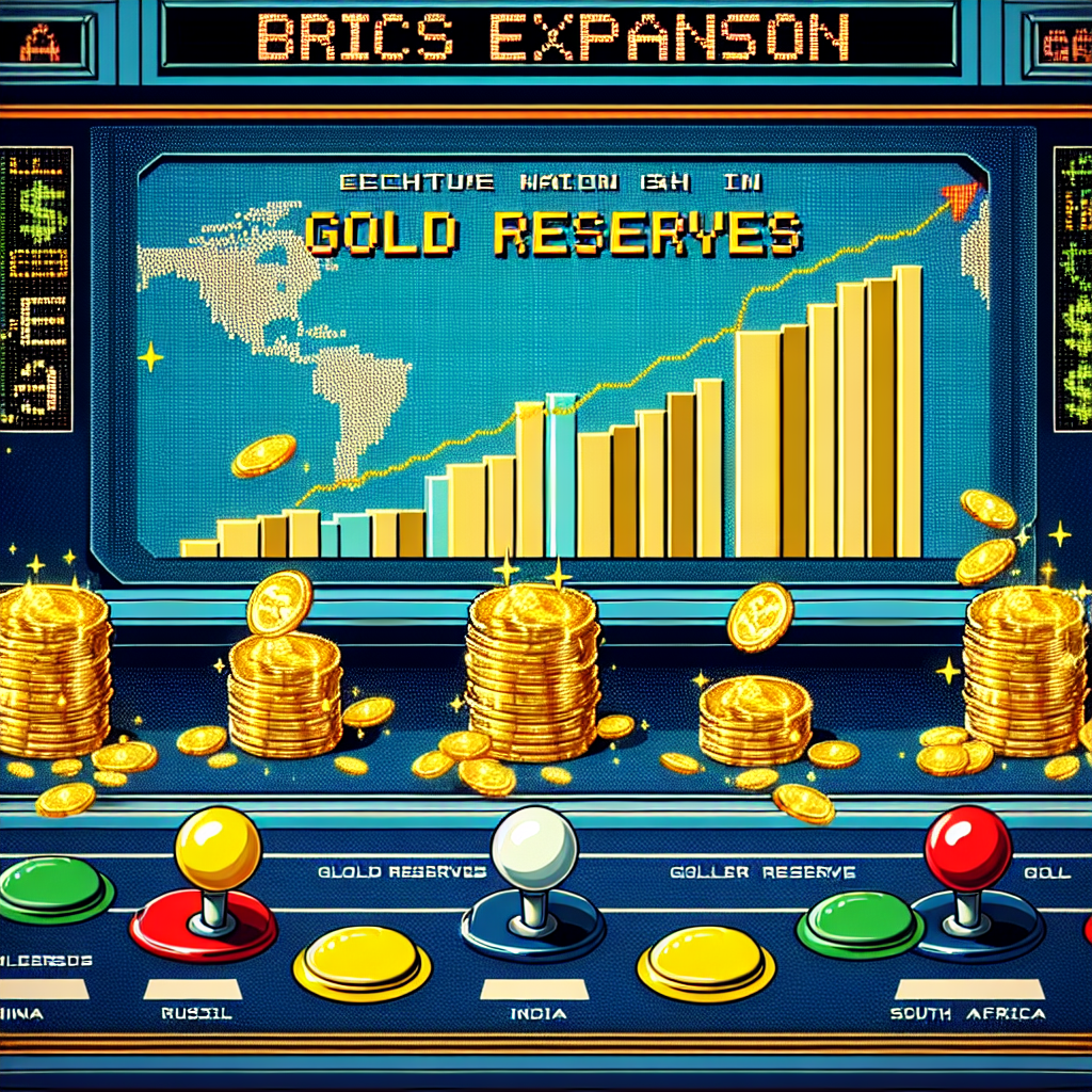 BRICS Expand; Gold Reserves Surge as De-Dollarization Grows!