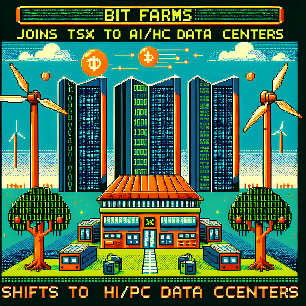 Bitfarms Joins TSX Composite, Shifts to AI/HPC Data Centers.