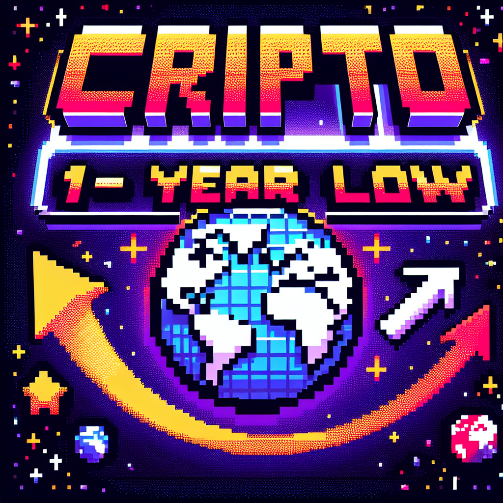 Global "Crypto" Google Searches Near 1-Year Low, US Hits Low