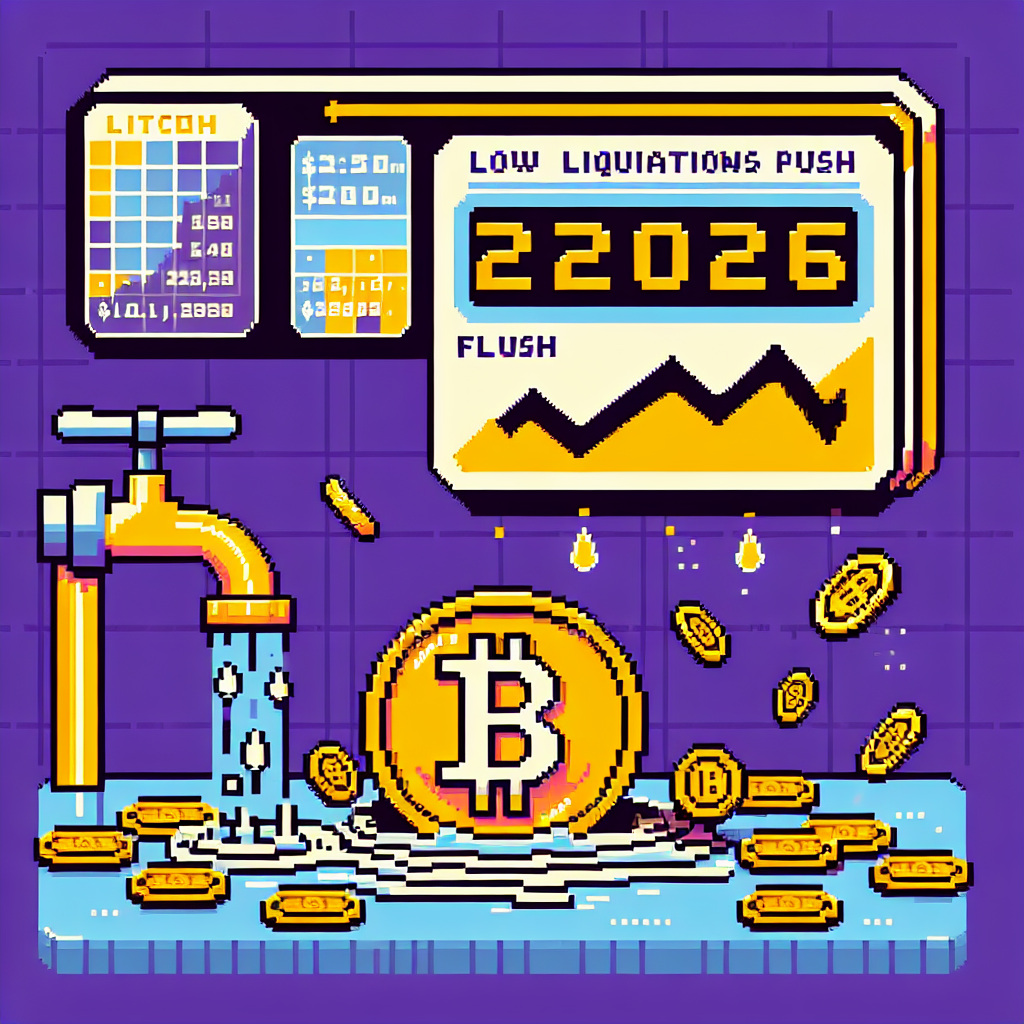 Low Liquidations Push Bitcoin Toward $160M Flush, 2026 Peak!