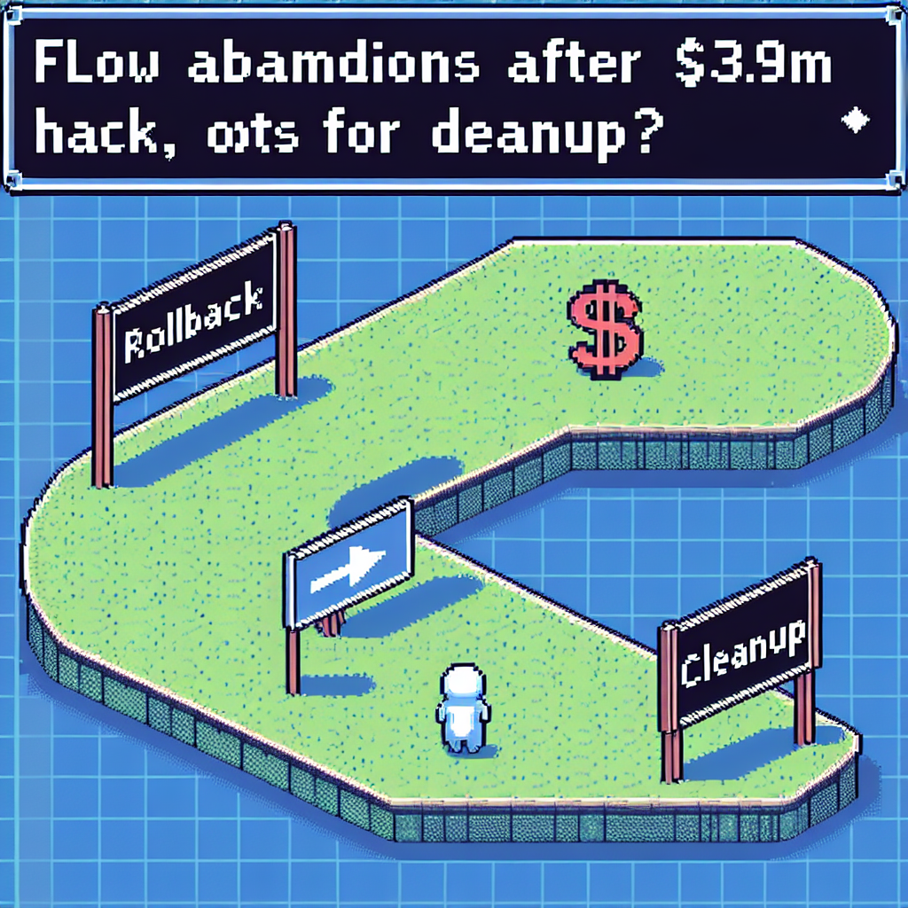 Flow Abandons Rollback After $3.9M Hack, Opts for Cleanup...