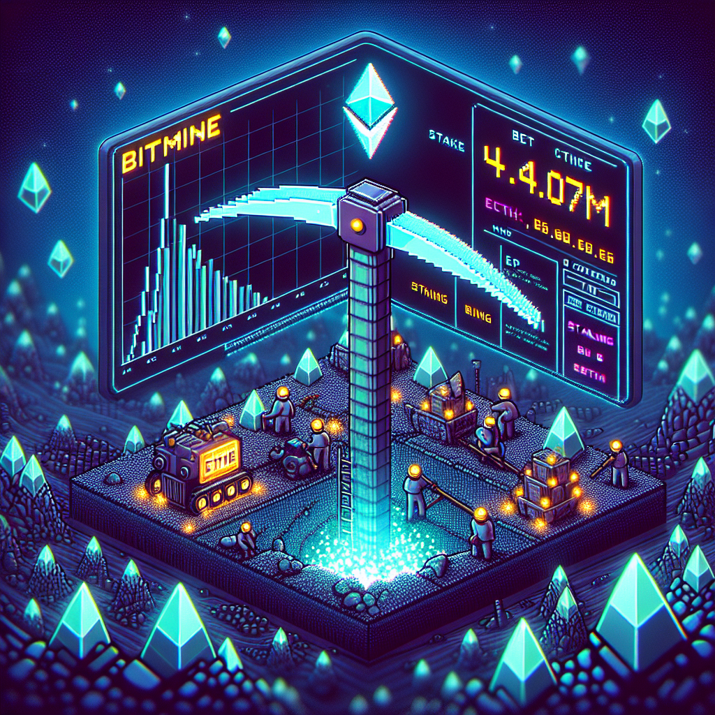 BitMine scoops $97.6M ETH, now holds 4.07M; staking rises up