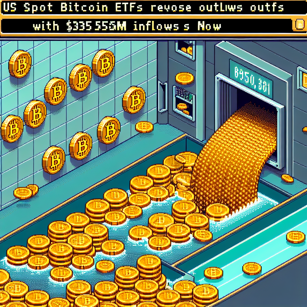 US Spot Bitcoin ETFs Reverse Outflows with $355M Inflows Now