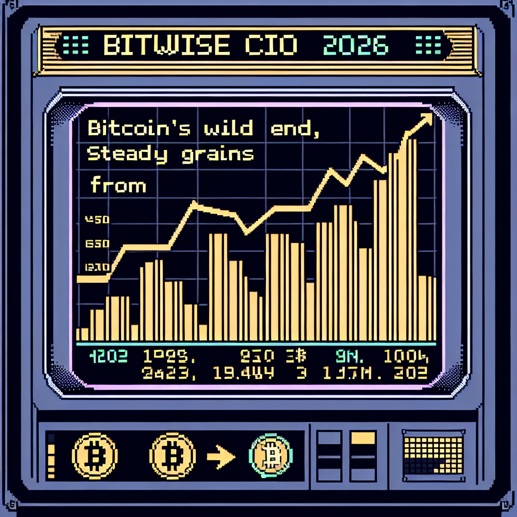 Bitwise CIO: Bitcoin's Wild Days End, Steady Gains From 2026