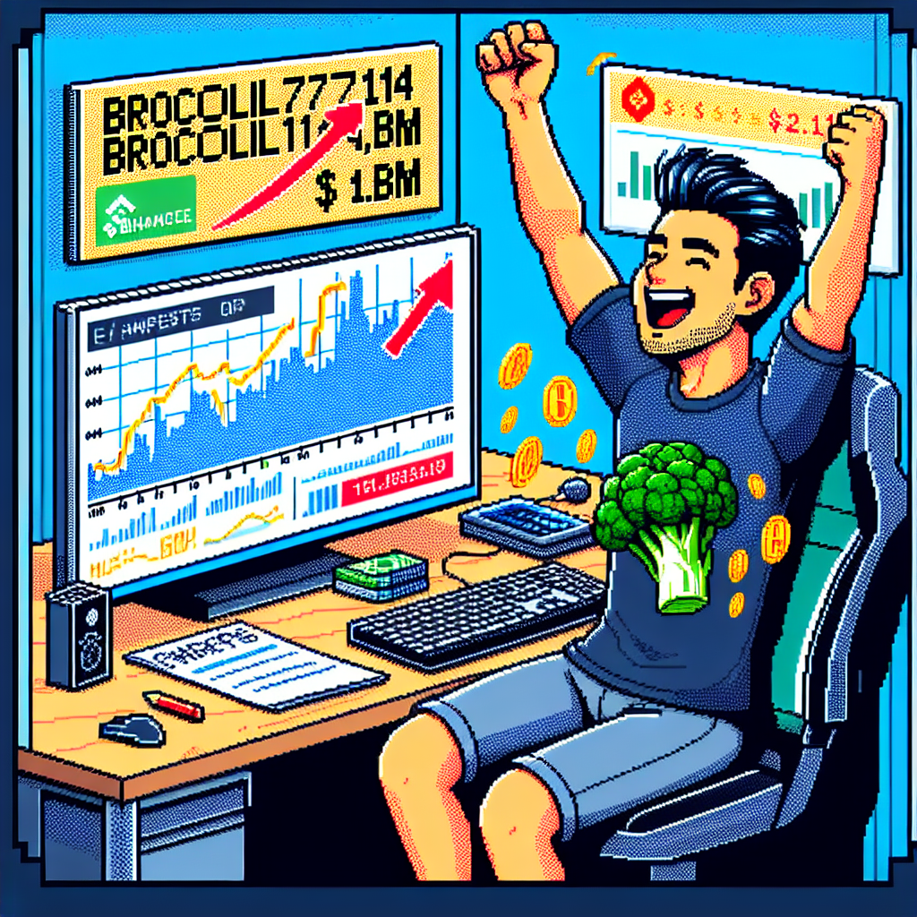 Trader Claims $1M Win After BROCCOLI714 Pump on Binance Now!