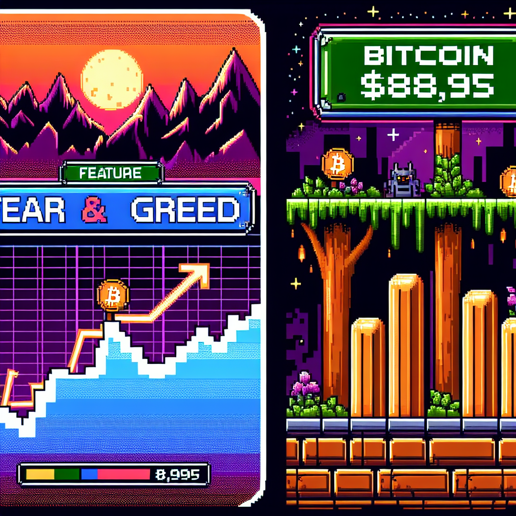 Fear & Greed Index climbs from extreme fear; Bitcoin $88,995