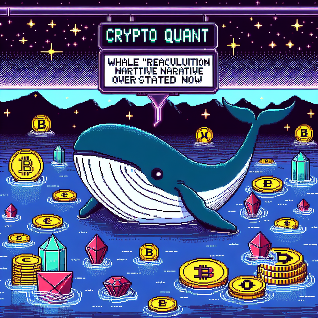 CryptoQuant: Whale 'Reaccumulation' Narrative Overstated Now