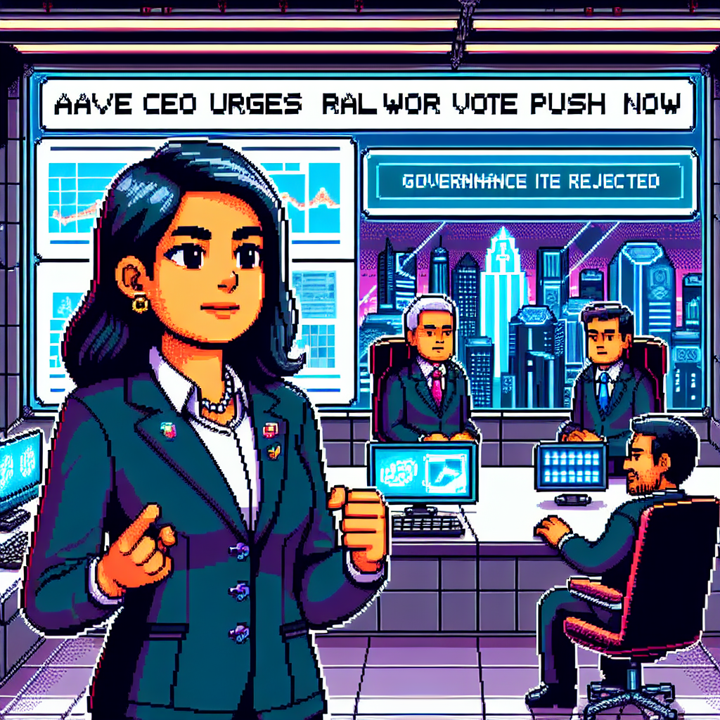 Aave CEO Urges RWA Push After Governance Vote Rejection Now.