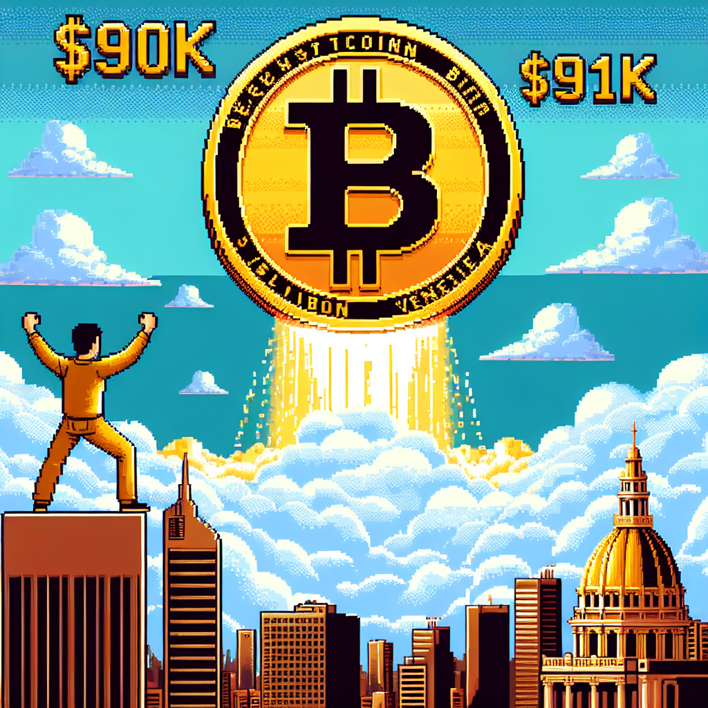Bitcoin Tops $91K as Liquidations, Venezuela News Spur Rally