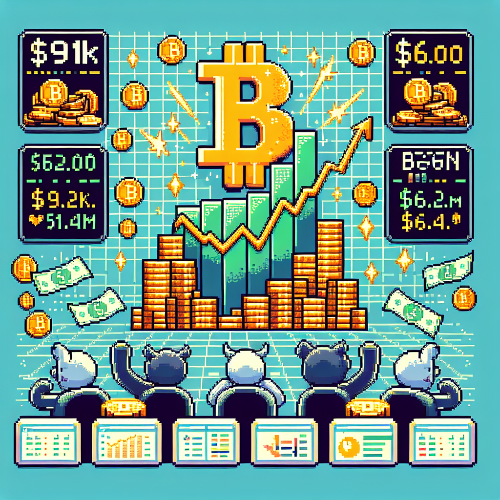 BTC Rally Tops $91K as $64.2M Shorts Are Liquidated in 24hrs