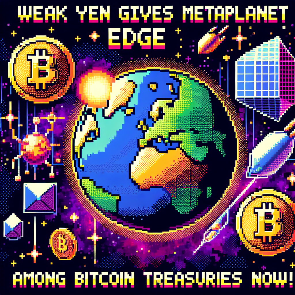 Weak yen gives Metaplanet edge among Bitcoin treasuries now!