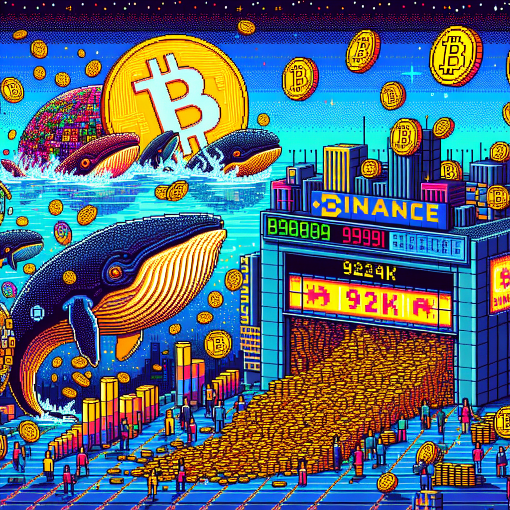 Bitcoin whales surge Binance inflows spike as price tops 92K