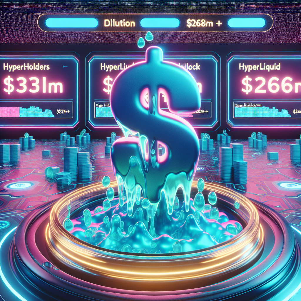 Hyperliquid Unlock Dilutes HYPE Holders by $331M amid $268M+