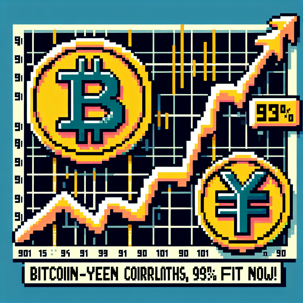 Bitcoin-Yen Correlation Hits Record 90-Day High, 73% Fit Now