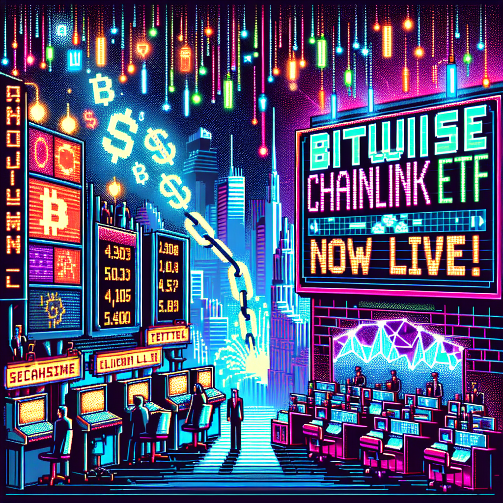 SEC Approves Bitwise Chainlink ETF, LINK Heads to NYSE Live!