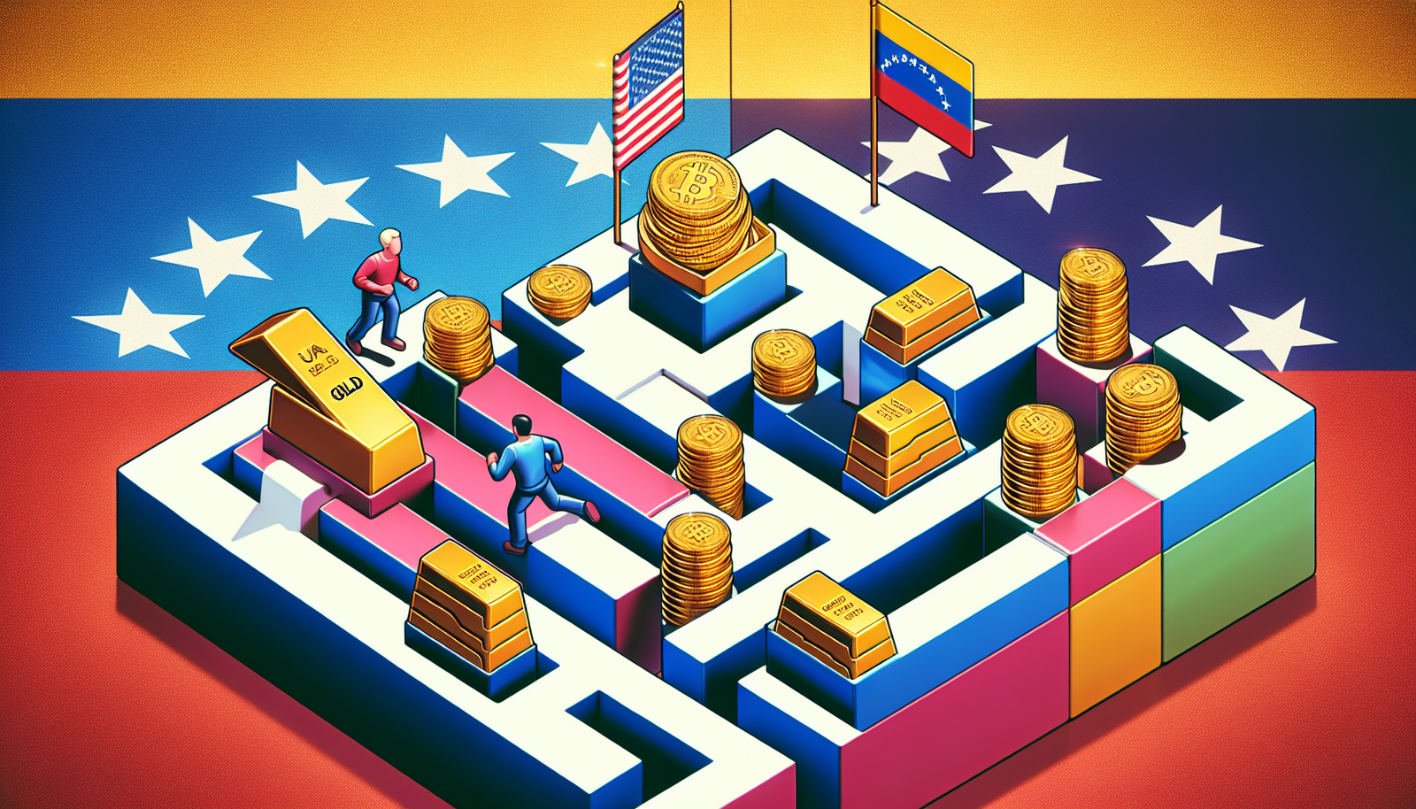 US-Venezuela Tensions Drive Investors Into Bitcoin, Gold Now