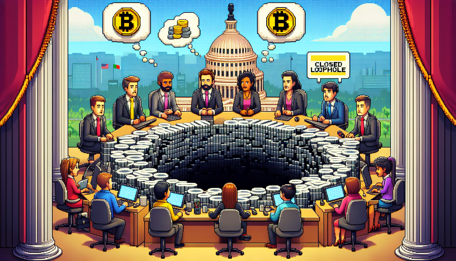 Community bankers urge Congress to close stablecoin loophole