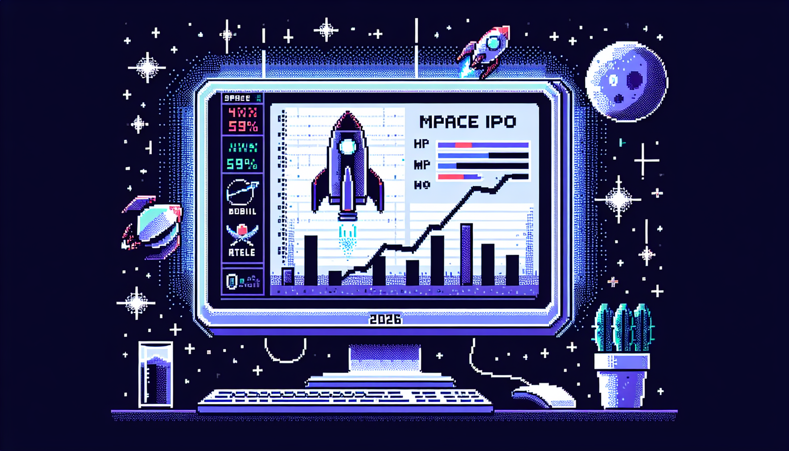 Retail Poll: SpaceX Most Anticipated 2026 IPO, 59% Lead—Poll