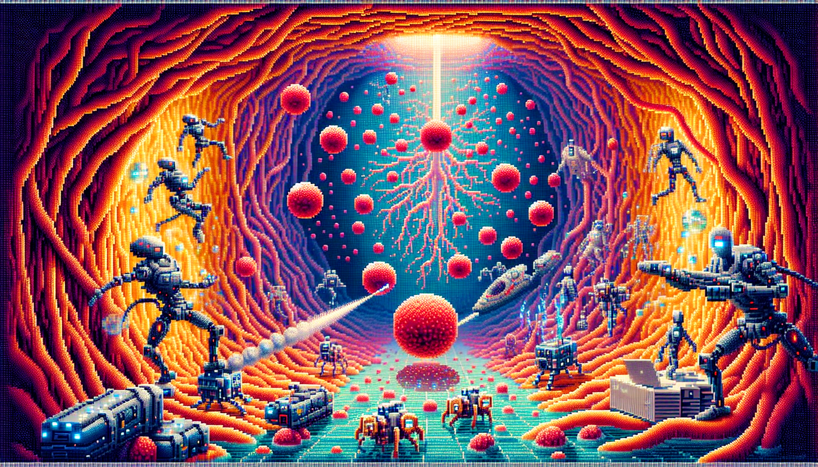 Grain-of-salt microrobots swim, sense and compute for months