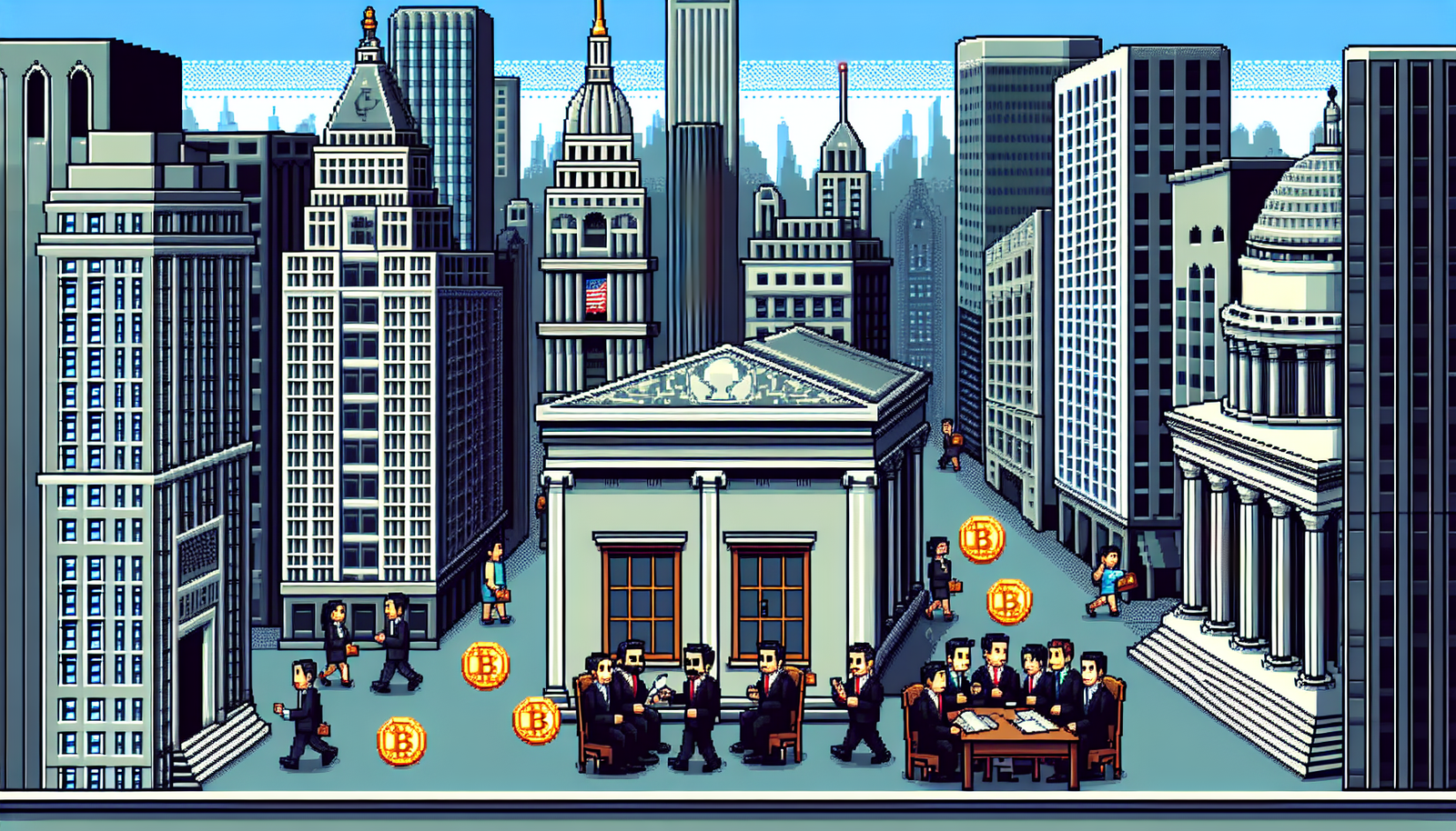 Wall Street, Crypto Hold Private Talks Ahead of Senate Vote.