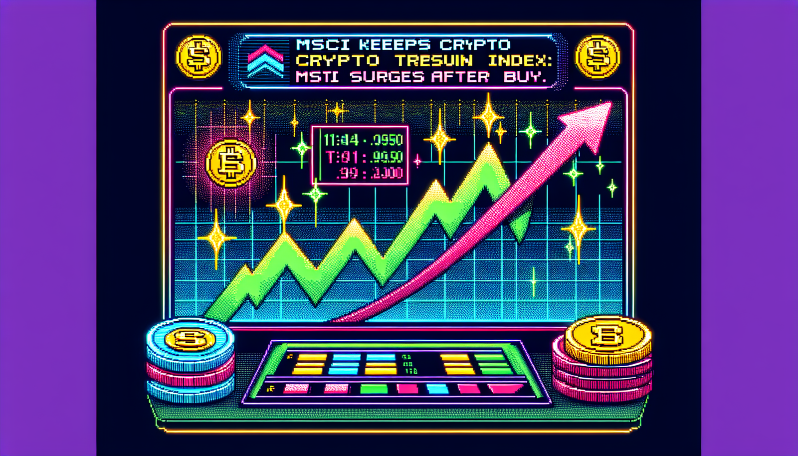 MSCI Keeps Crypto Treasuries in Index; MSTR Surges After Buy