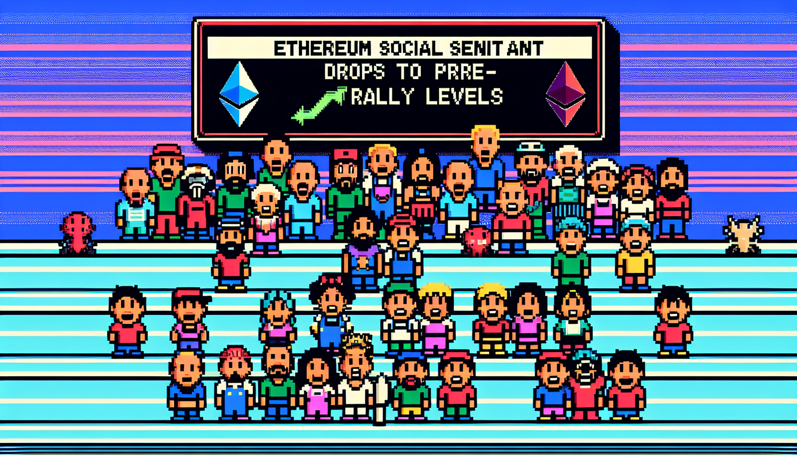 Ethereum social sentiment drops to pre-2025 rally levels now