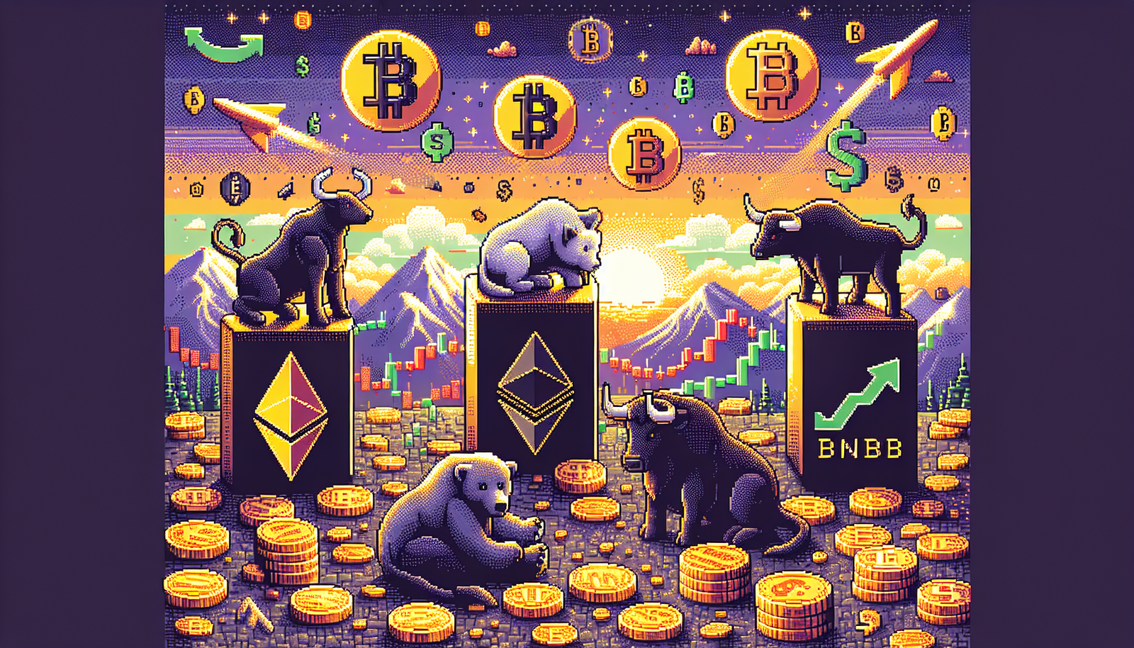 Altcoins Tick Up; Solana, BNB Bearish While Majors Bull Now!