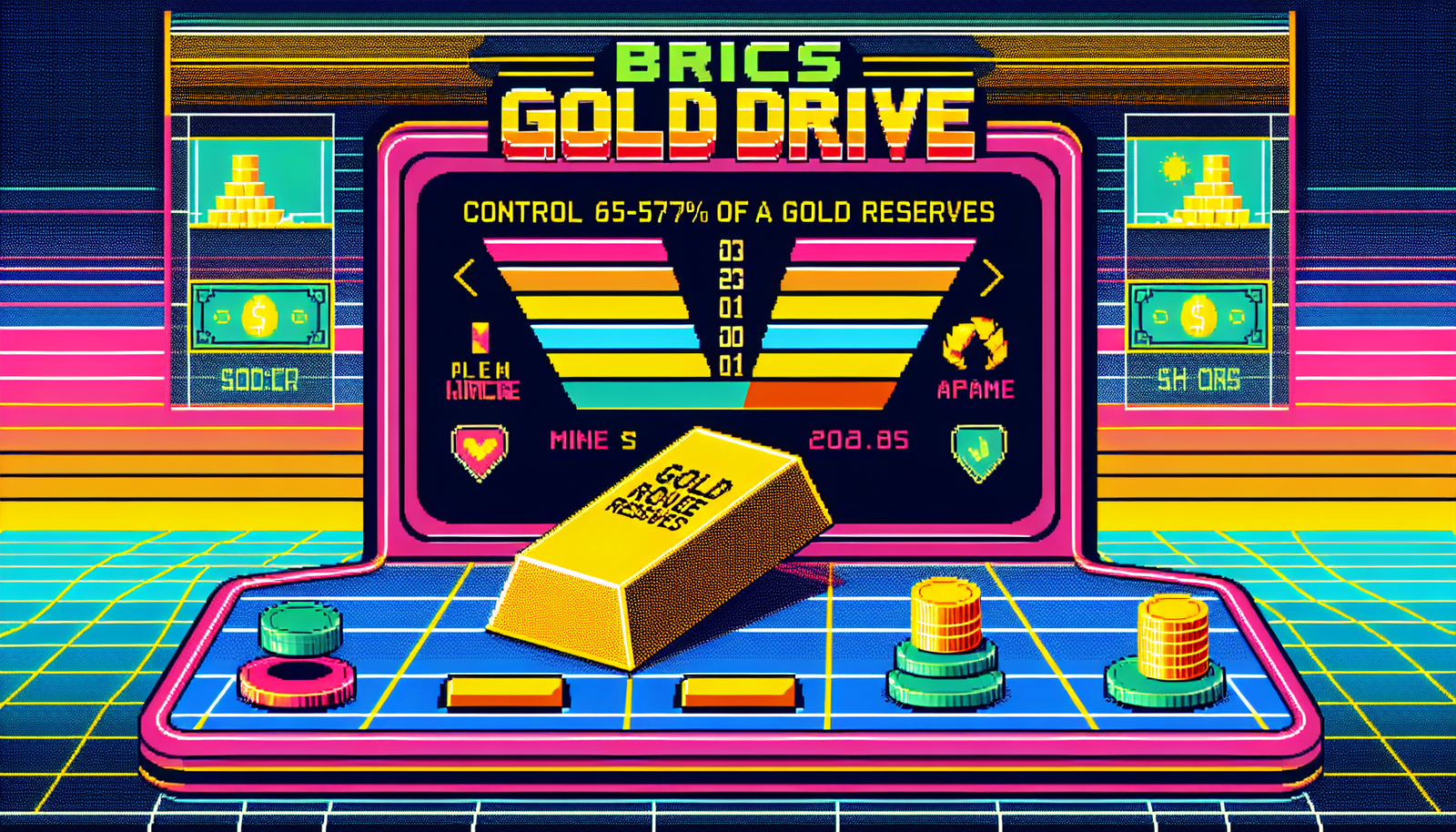 BRICS Gold Drive Aims for 65-70% Control of Reserves by 2026