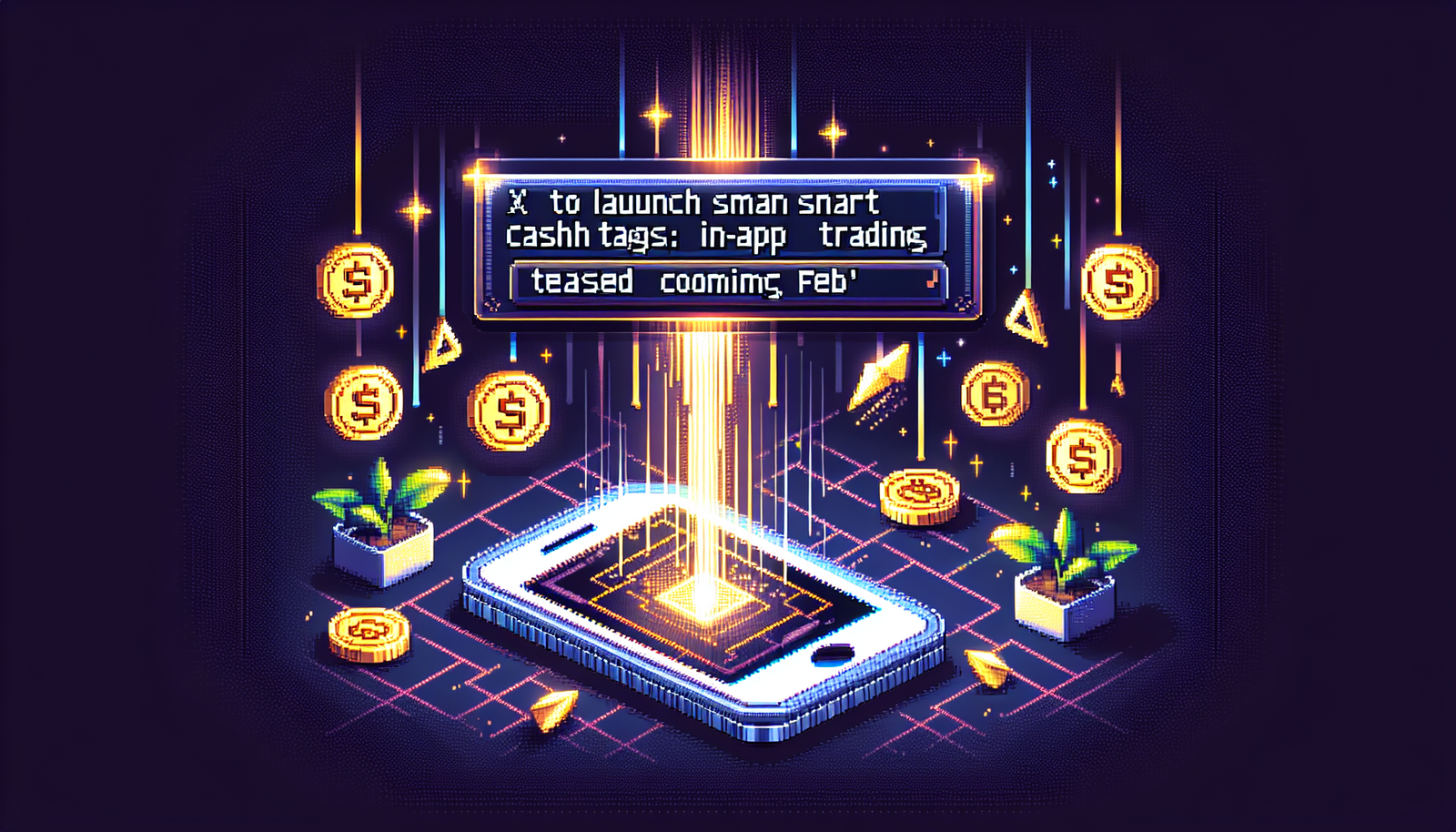 X to Launch Smart Cashtags; In-App Trading Teased Coming Feb