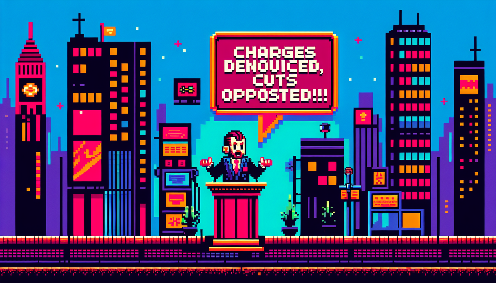 Powell Denounces Charges, Says They're Meant to Force Cuts!!