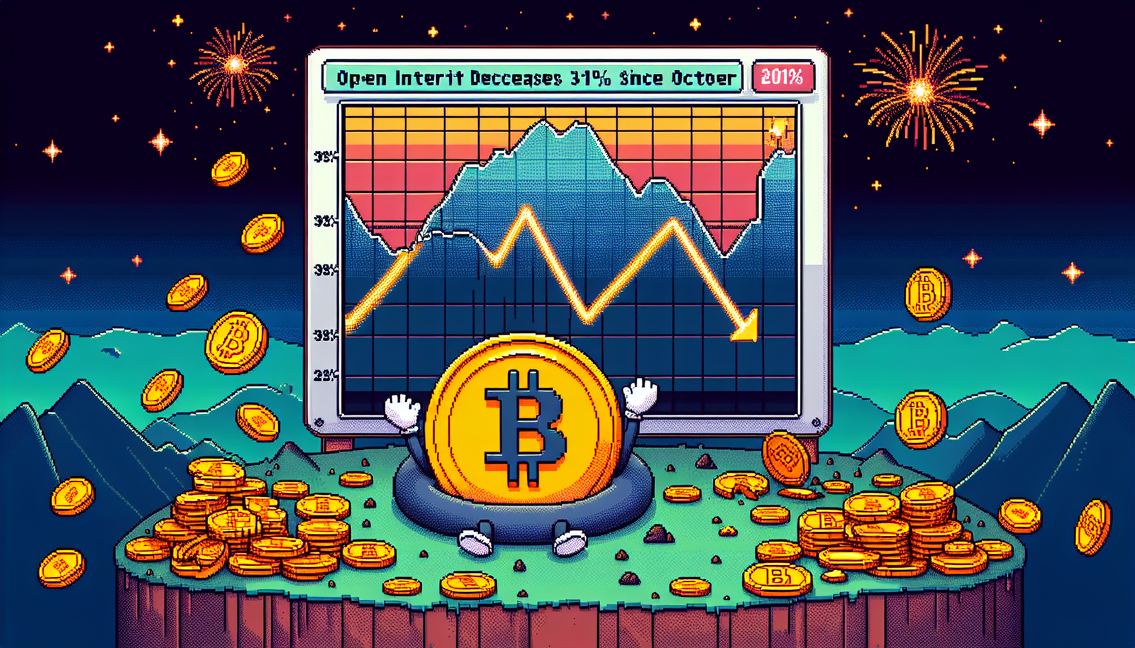 Bitcoin OI Drops 31% Since October, Deleveraging Spurs Rally