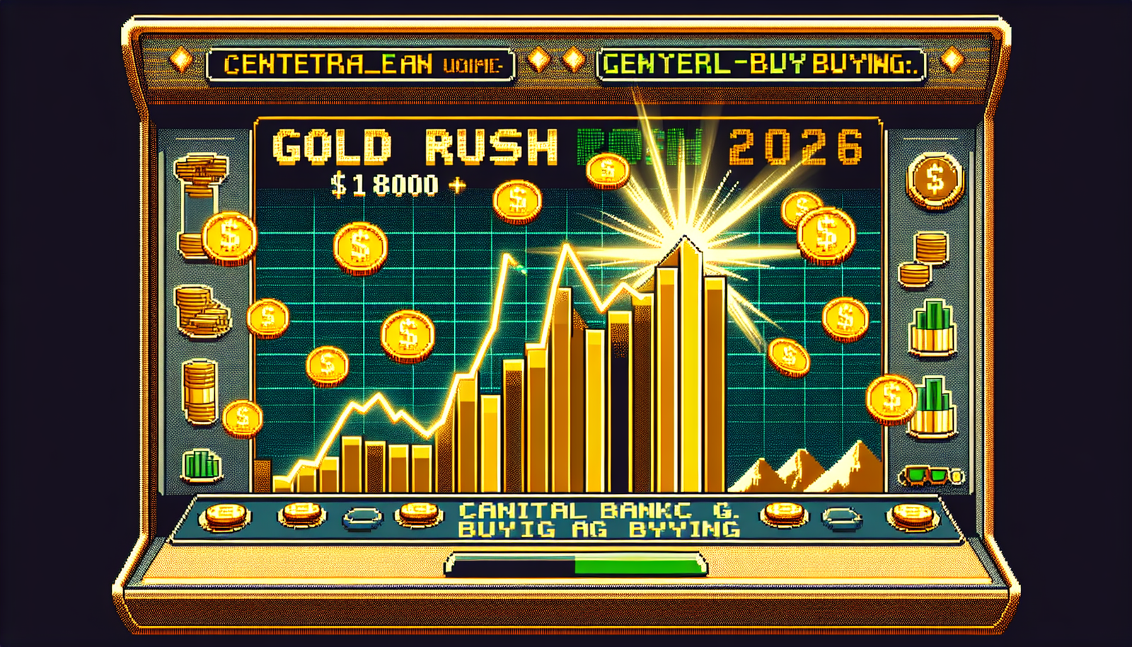 Gold Could Soar to $8,000 by 2026 Amid Central-Bank Buying!!