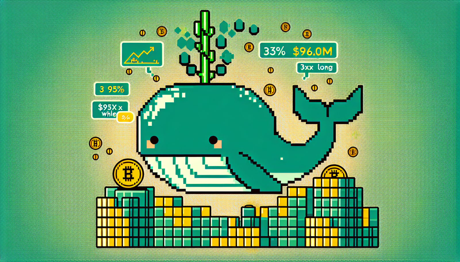 95% Win-Rate Bitcoin Whale Opens $96.0M 3x Long, Accumulates