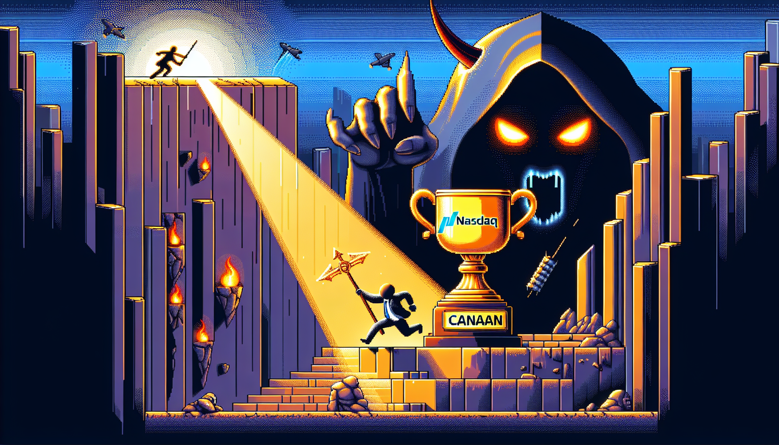 Canaan Faces Nasdaq Delisting Unless Stock Tops $1 by July...