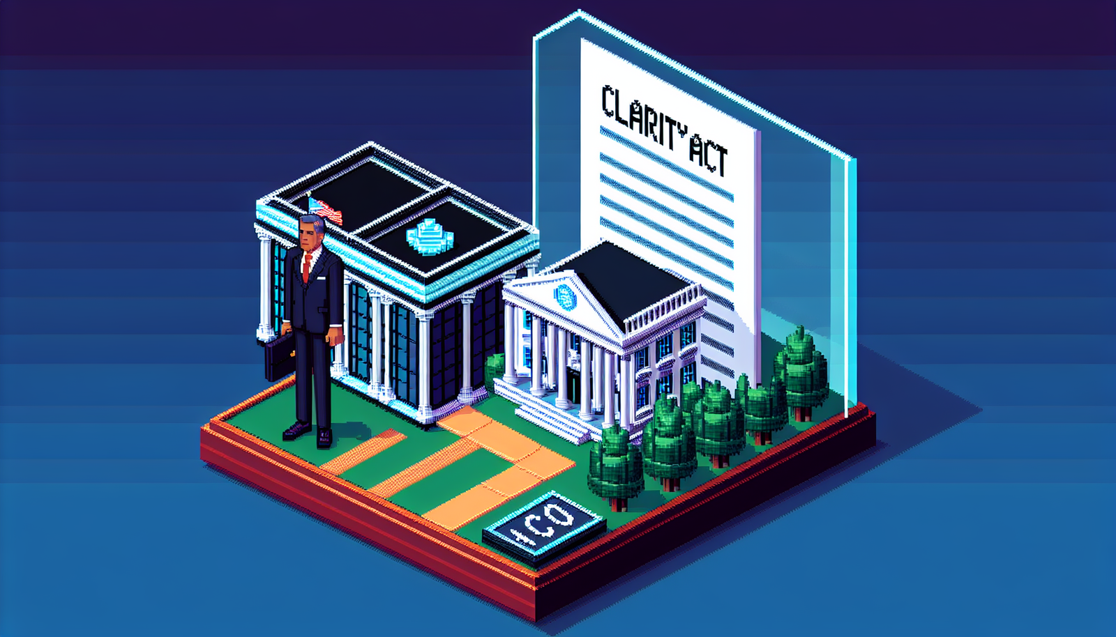 Coinbase CEO denies White House drops CLARITY Act support...