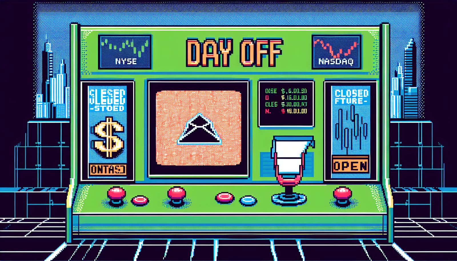 MLK Day: NYSE, Nasdaq, Banks and USPS Closed, Futures Open!!