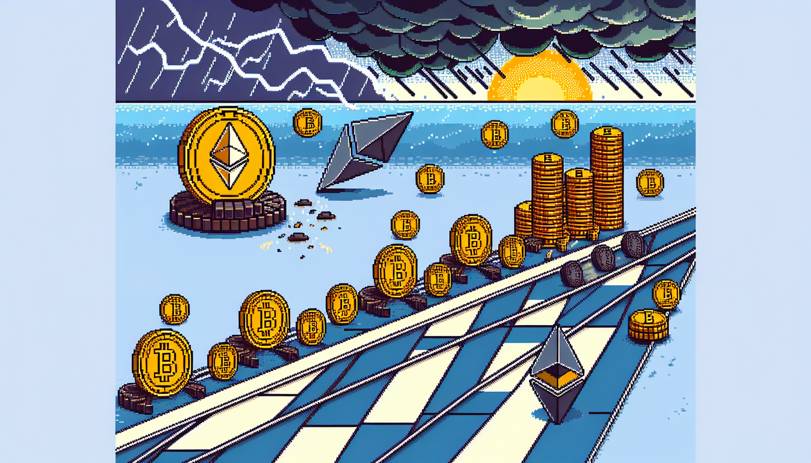 Ethereum Leads Bitcoin Liquidations as Macro Headwinds Bite.