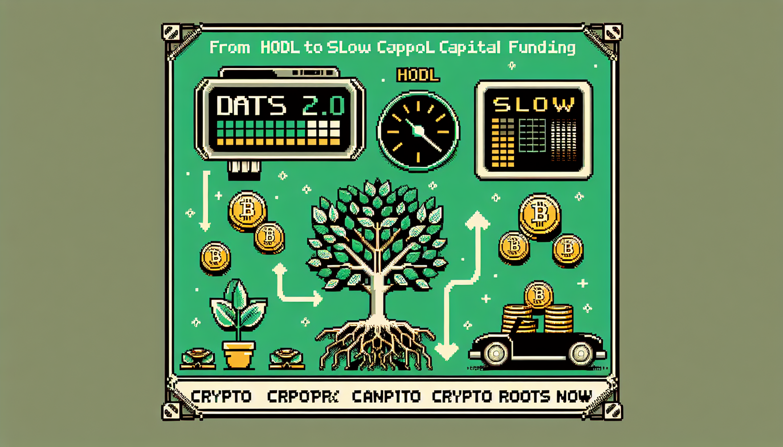 DATs 2.0: From HODL to Slow Capital Funding Crypto Roots Now