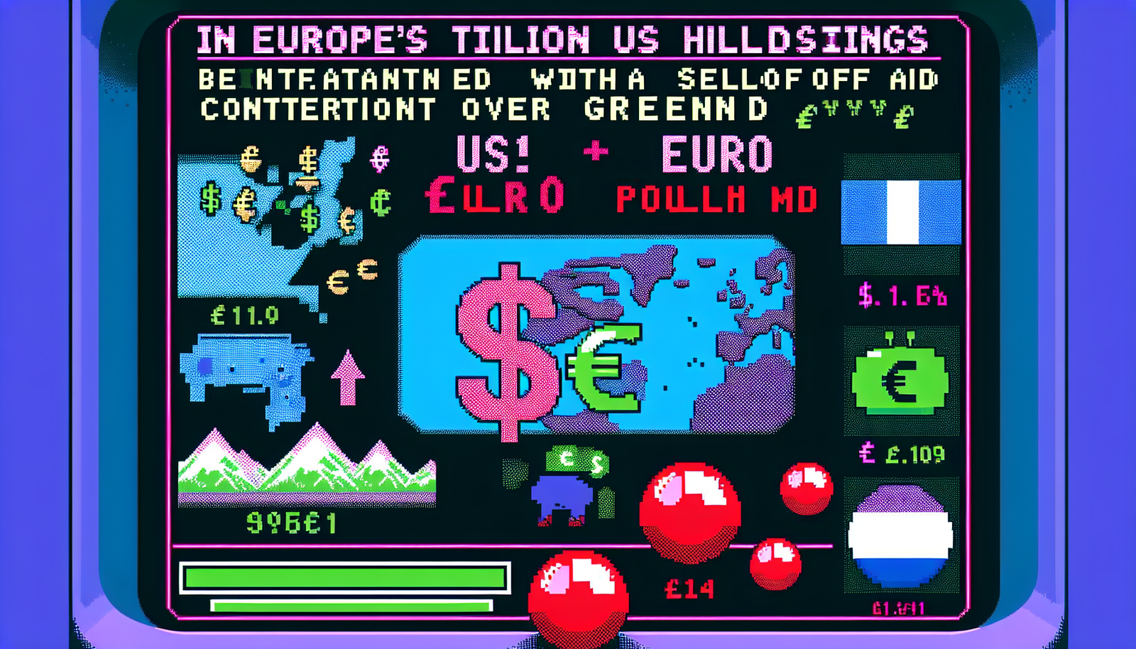 Europe's $8T US Holdings Threaten Sell-Off Over Greenland Now...